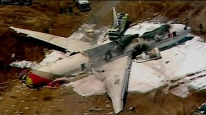 crashed boeing