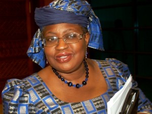 PIC 16.  DR NGOZI OKONJO IWEALA AFTER BEING SCREENED BY SENATE IN ABUJA     ON WEDNESDAY (6/7/11).