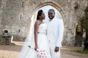 Stephanie Okereke and Linus Idahosa‘s fairytale wedding which took place on the 21st of April 2012 at the Abbaye des Vaux de Cernay located in the Chevreuse valley in the Rambouillet state-owned forest, just outside Paris, France.
