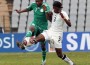 Nigeria slugging it out with Ghana at the AYC in South Africa - Nigeria won 2-1